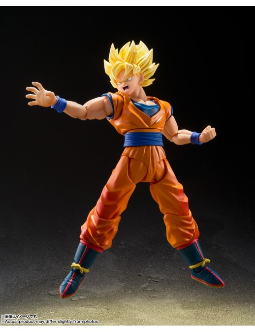 Bandai S.H. Figuarts Dragon Ball Z Son Goku Super Saiyan The Beginning of the Decisive Battle
