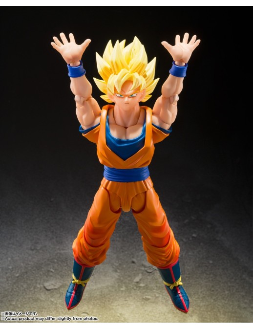 Bandai S.H. Figuarts Dragon Ball Z Son Goku Super Saiyan The Beginning of the Decisive Battle