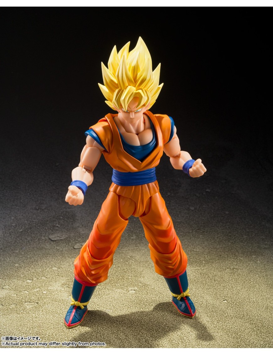 Bandai S.H. Figuarts Dragon Ball Z Son Goku Super Saiyan The Beginning of the Decisive Battle Bandai S.H. Figuarts Dragon Ball Z Son Goku Super Saiyan The Beginning of the Decisive Battle