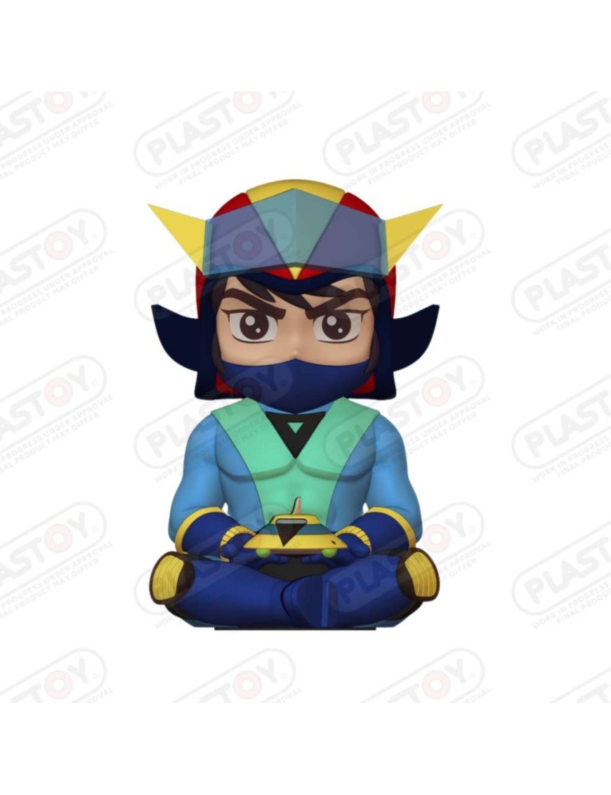 Plastoy UFO Robot Grendizer Koji Kabuto Chibi Money Bank Plastoy UFO Robot Grendizer Koji Kabuto Chibi Money Bank