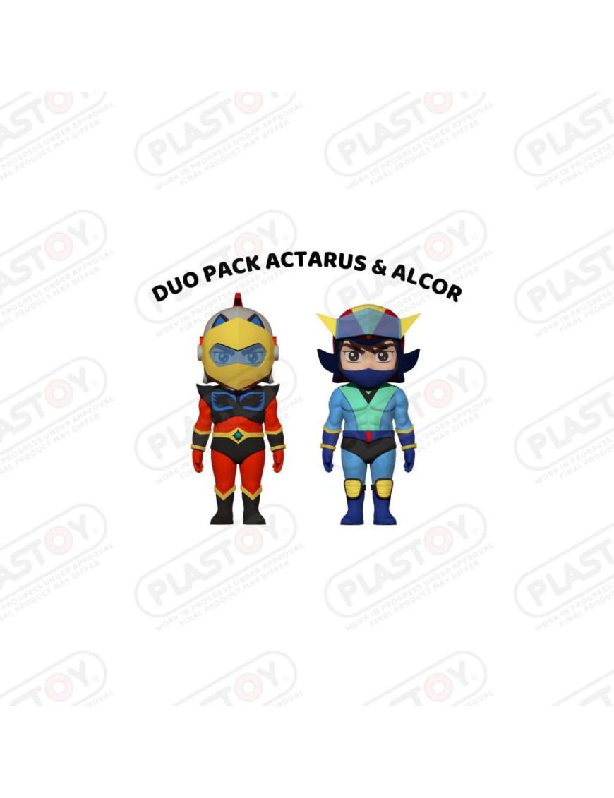 Plastoy UFO Robot Grendizer Duke Fleed & Koji Kabuto Duo Figure Plastoy UFO Robot Grendizer Duke Fleed & Koji Kabuto Duo Figure