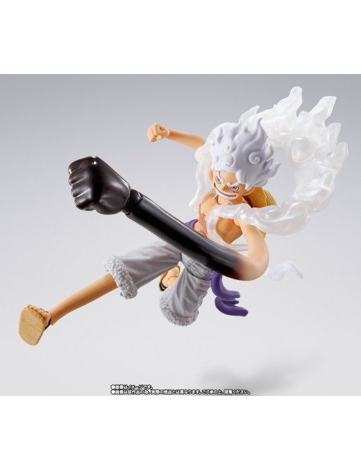 Bandai S.H. Figuarts One Piece Monkey D. Luffy Gear 5 Future Island Egghead