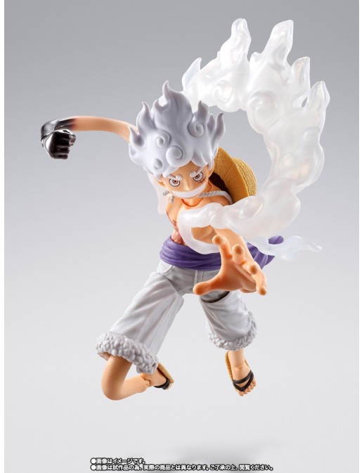 Bandai S.H. Figuarts One Piece Monkey D. Luffy Gear 5 Future Island Egghead