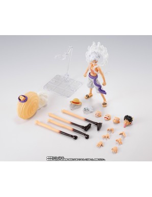 Bandai S.H. Figuarts One Piece Monkey D. Luffy Gear 5 Future Island Egghead
