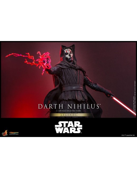 Hot Toys Videogame Masterpiece Star Wars Knights The Old Republic Darth Nihilus 1/6 Scale Collectible Figure