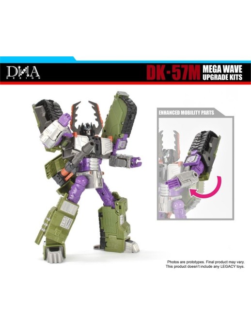 DNA Design DK-57M Upgrade Kits for Transformers Legacy United Titan Armada Universe Tidal Wave & Galvatron
