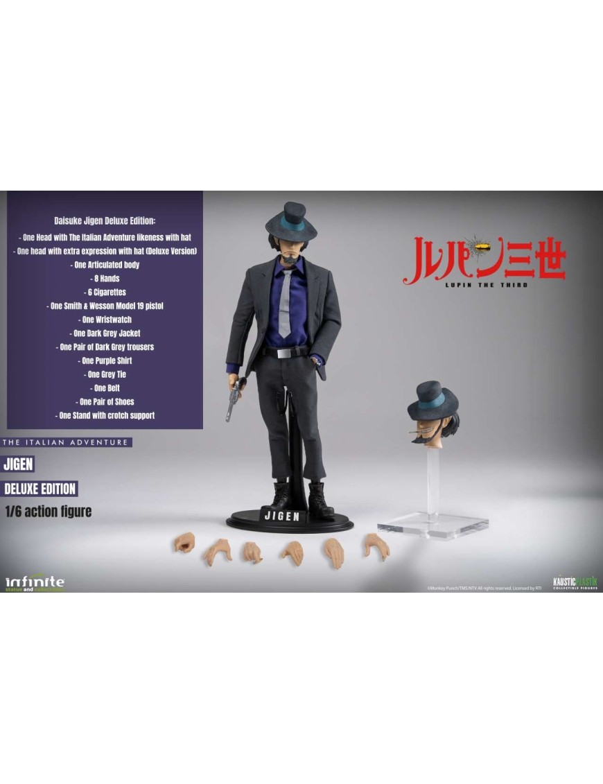 Infinite Statue & Collectibles Lupin The 3rd The Italian Adventure Daisuke Jigen Deluxe Edition Infinite Statue & Collectibles Lupin The 3rd The Italian Adventure Daisuke Jigen Deluxe Edition