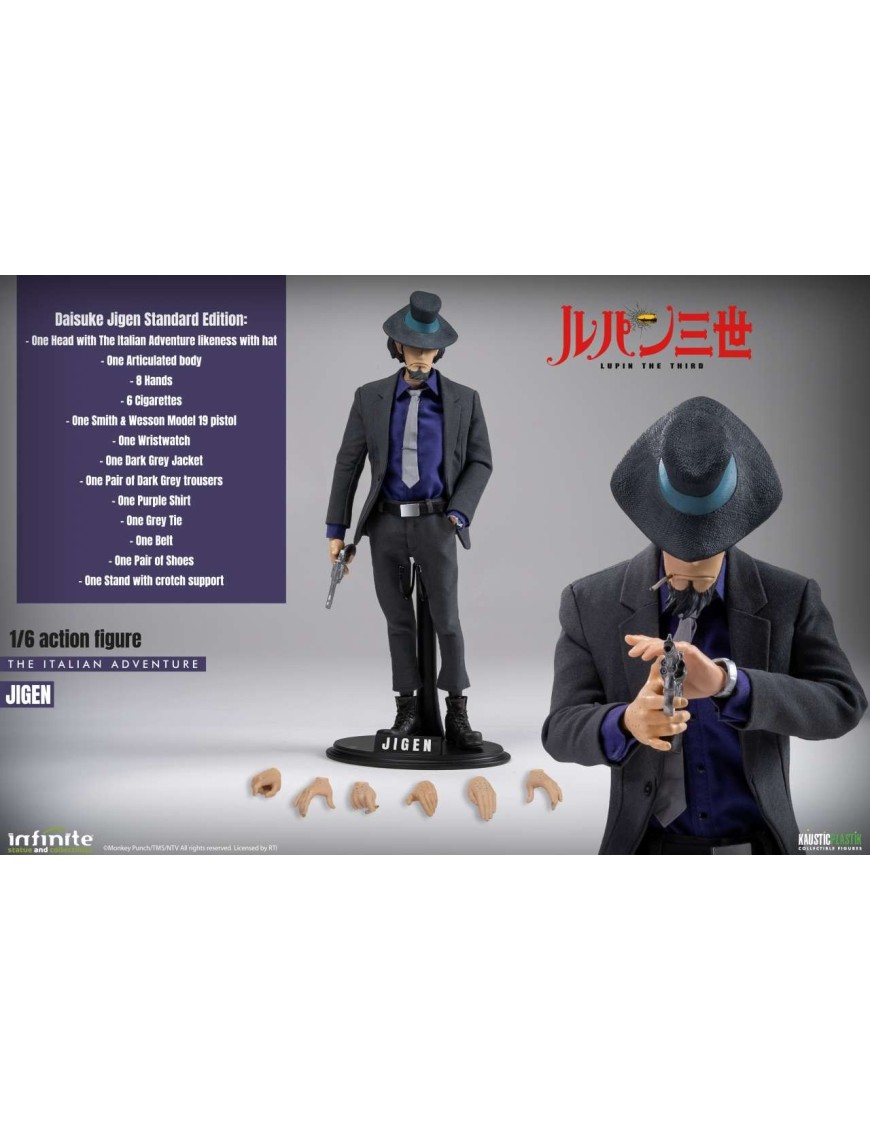 Infinite Statue & Collectibles Lupin The 3rd The Italian Adventure Daisuke Jigen Standard Edition Infinite Statue & Collectibles Lupin The 3rd The Italian Adventure Daisuke Jigen Standard Edition