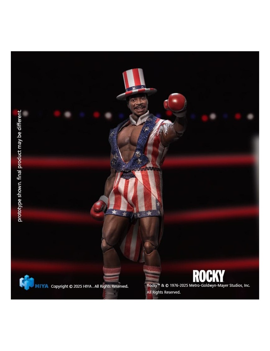 Hiya Toys Exquisite Super Series Rocky Apollo Creed Hiya Toys Exquisite Super Series Rocky Apollo Creed