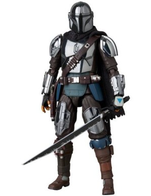 Medicom Toy MAFEX Star Wars The Mandalorian Chrome Version