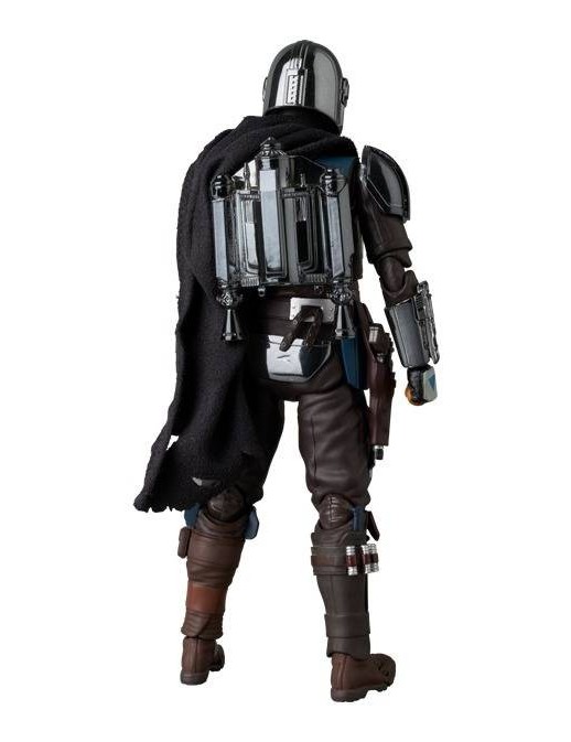 Medicom Toy MAFEX Star Wars The Mandalorian Chrome Version