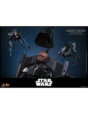 Hot Toys Movie Masterpiece Star Wars Revenge of the Sith Darth Vader 1/6 Scale Collectible Figure Deluxe Edition