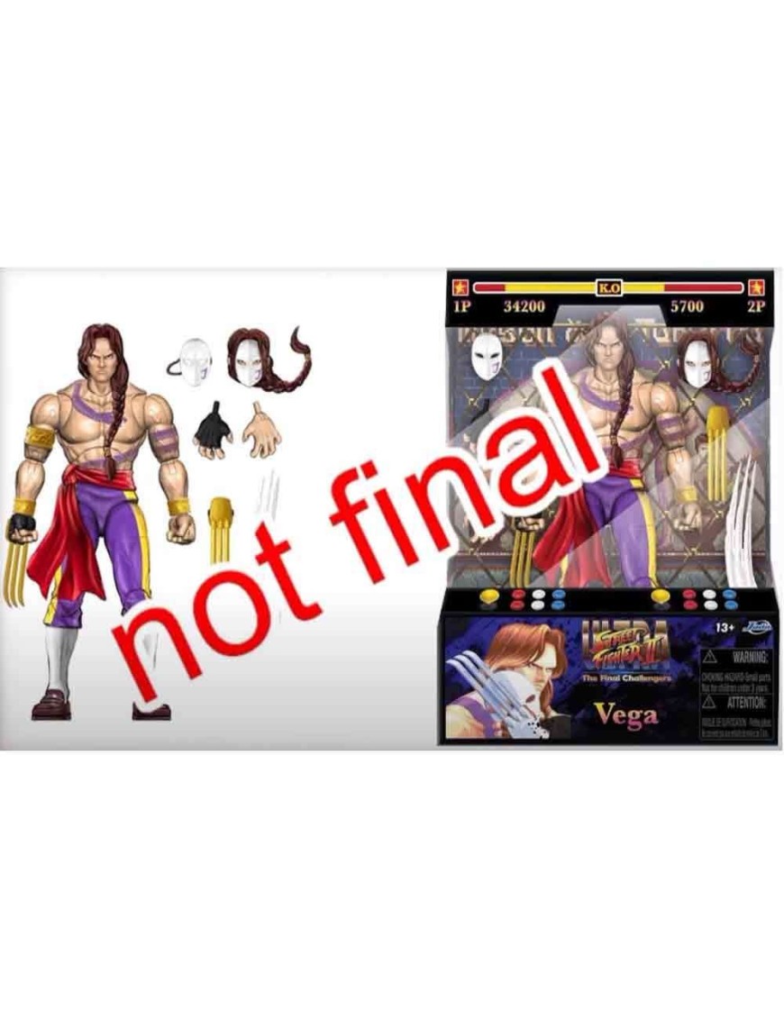 Jada Ultra Street Fighter II The Final Challengers Vega Jada Ultra Street Fighter II The Final Challengers Vega