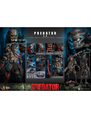 Hot Toys Movie Masterpiece Predator 2.0 Version 1/6 Scale Collectible Figure
