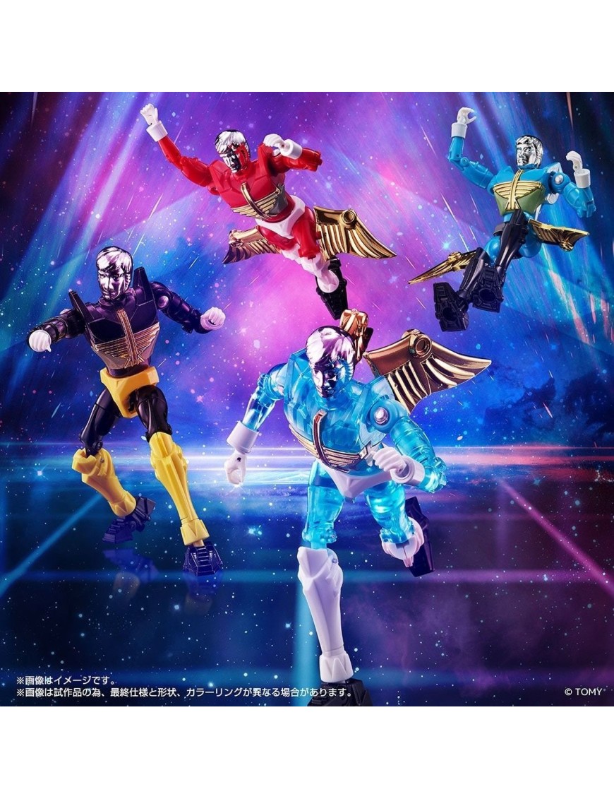 Takara Tomy Mall Exclusive T-Spark Legacysoul Microman Command Set 1 Takara Tomy Mall Exclusive T-Spark Legacysoul Microman Command Set 1