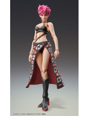 Medicos Super Action Statue JoJo's Bizarre Adventure Golden Wind Trish Una Black Version