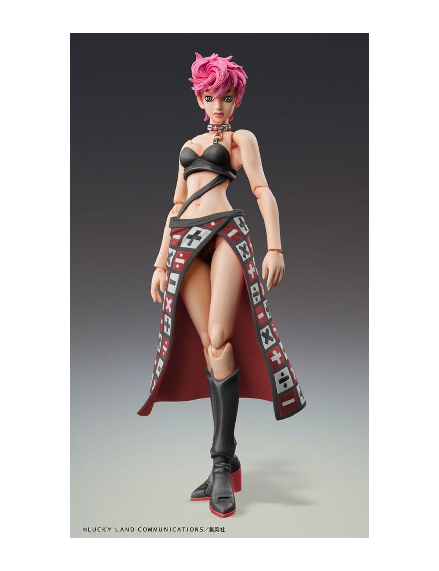 Medicos Super Action Statue JoJo's Bizarre Adventure Golden Wind Trish Una Black Version Medicos Super Action Statue JoJo's Bizarre Adventure Golden Wind Trish Una Black Version