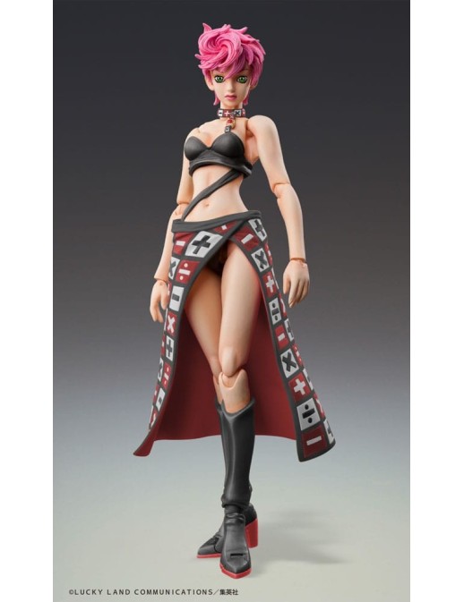 Medicos Super Action Statue JoJo's Bizarre Adventure Golden Wind Trish Una Black Version
