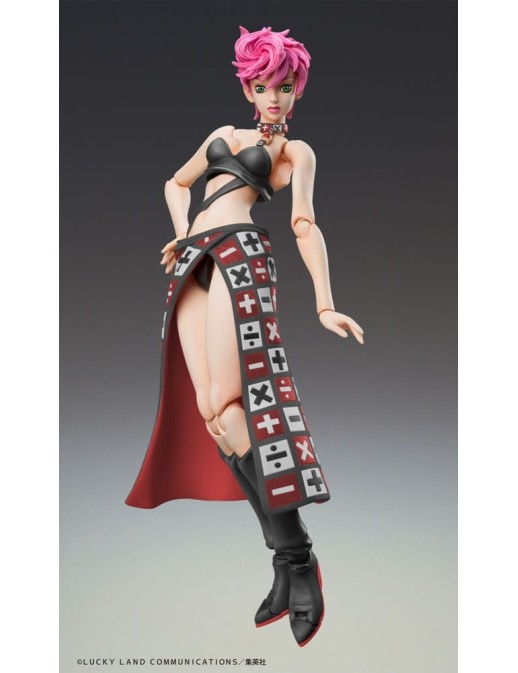 Medicos Super Action Statue JoJo's Bizarre Adventure Golden Wind Trish Una Black Version