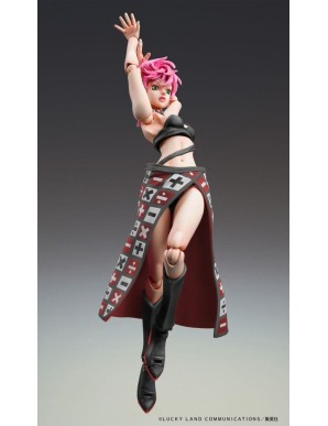 Medicos Super Action Statue JoJo's Bizarre Adventure Golden Wind Trish Una Black Version