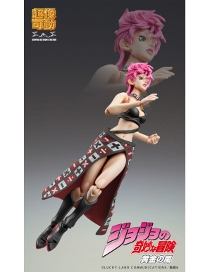 Medicos Super Action Statue JoJo's Bizarre Adventure Golden Wind Trish Una Black Version