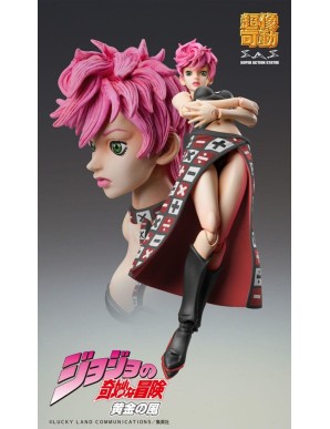 Medicos Super Action Statue JoJo's Bizarre Adventure Golden Wind Trish Una Black Version