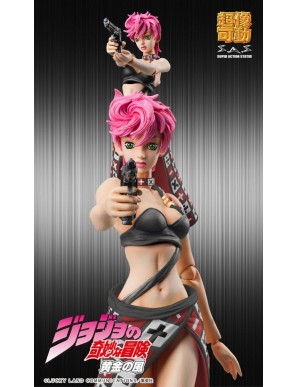 Medicos Super Action Statue JoJo's Bizarre Adventure Golden Wind Trish Una Black Version