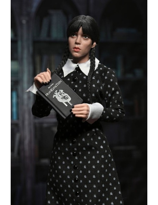 Neca Wednesday Addams Classic Dress Clothed