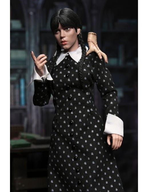 Neca Wednesday Addams Classic Dress Clothed