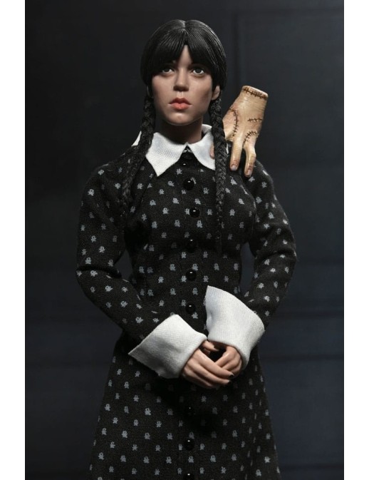 Neca Wednesday Addams Classic Dress Clothed