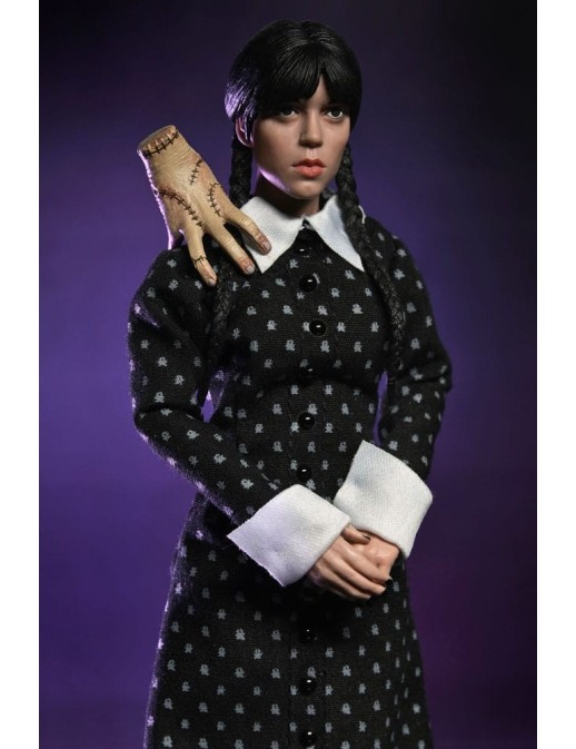Neca Wednesday Addams Classic Dress Clothed