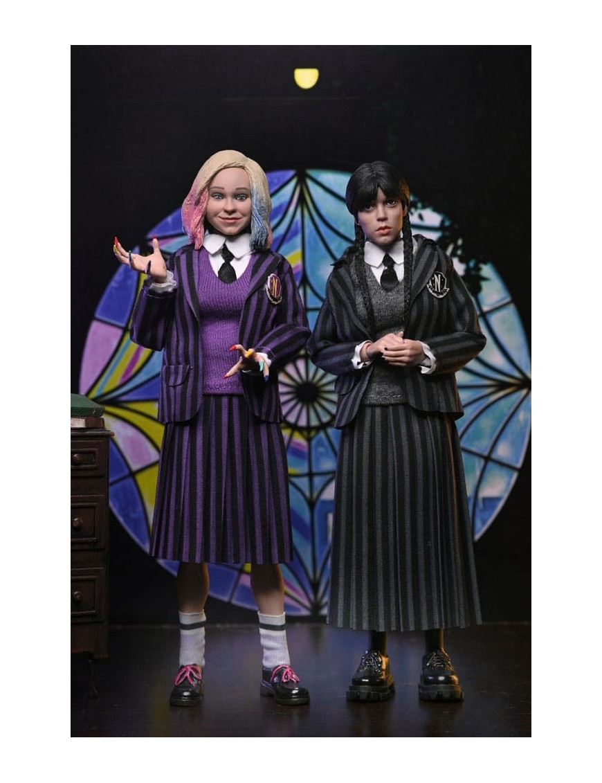 Neca Wednesday & Enid Clothed Neca Wednesday & Enid Clothed