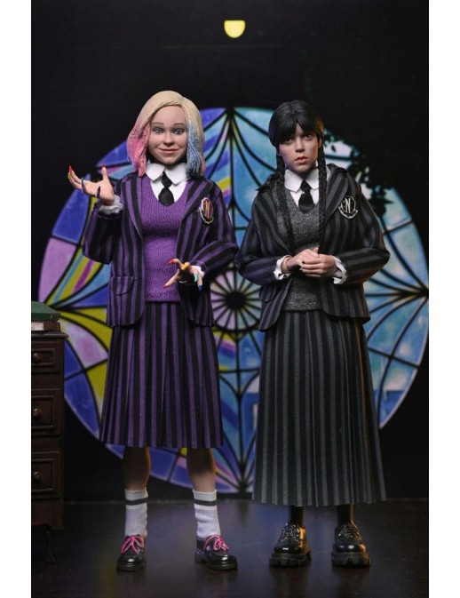 Neca Wednesday & Enid Clothed