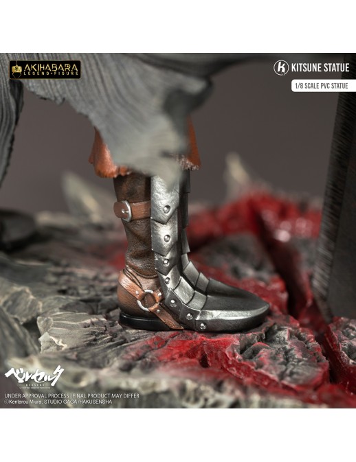 Kitsune Statue Akihabara Legend Figure Berserk Guts Black Swordsman
