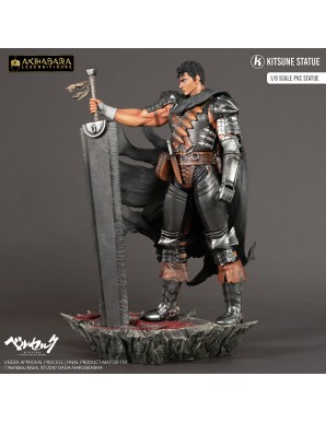Kitsune Statue Akihabara Legend Figure Berserk Guts Black Swordsman