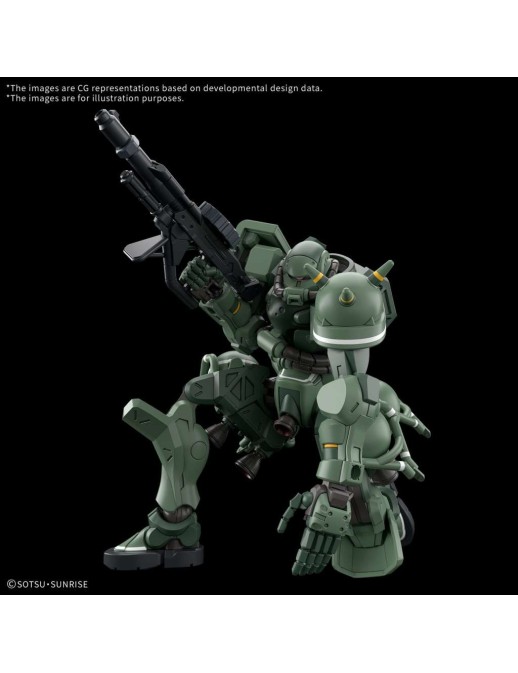 Bandai High Grade HG 1/144 Mobile Suit Gundam MS-06 Zaku