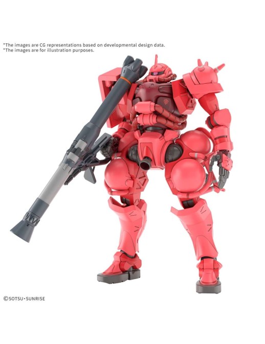 Bandai High Grade HG 1/144 Mobile Suit Gundam MS-06 Char's Zaku