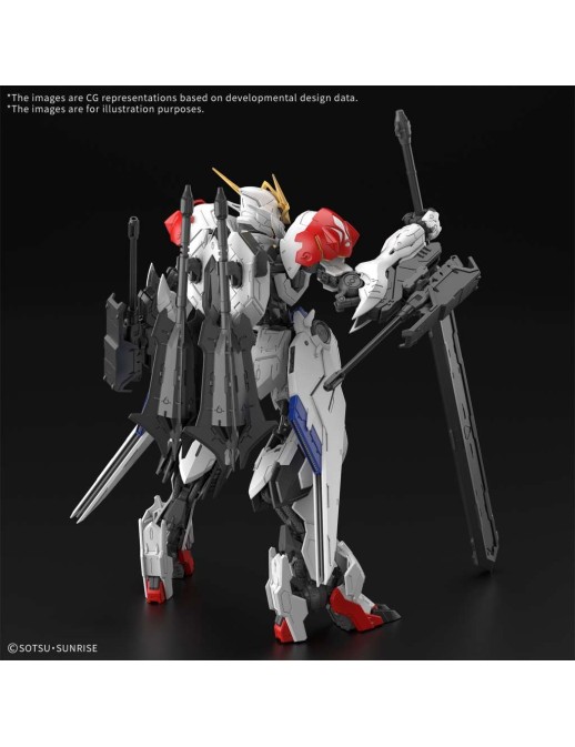 Bandai Master Grade MG 1/100 Mobile Suit Gundam ASW-G-08 Gundam Barbatos Lupus