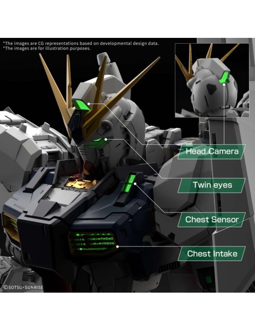 Bandai Perfect Grade LED Unit for RX-93 ν Gundam Unleashed