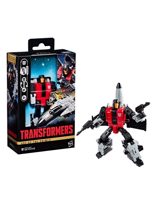 Hasbro Transformers Age of the Primes Deluxe Class Aerialbot Skydive