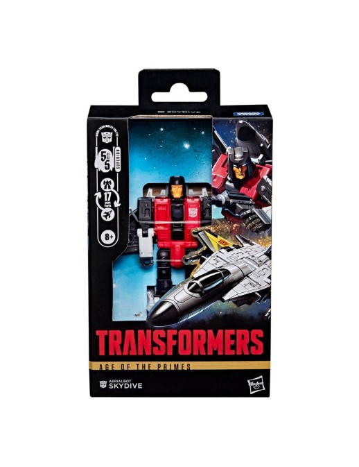 Hasbro Transformers Age of the Primes Deluxe Class Aerialbot Skydive