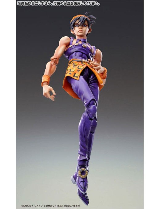 Medicos Super Action Statue JoJo's Bizarre Adventure Golden Wind Narancia Ghirga & Aerosmith