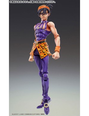 Medicos Super Action Statue JoJo's Bizarre Adventure Golden Wind Narancia Ghirga & Aerosmith