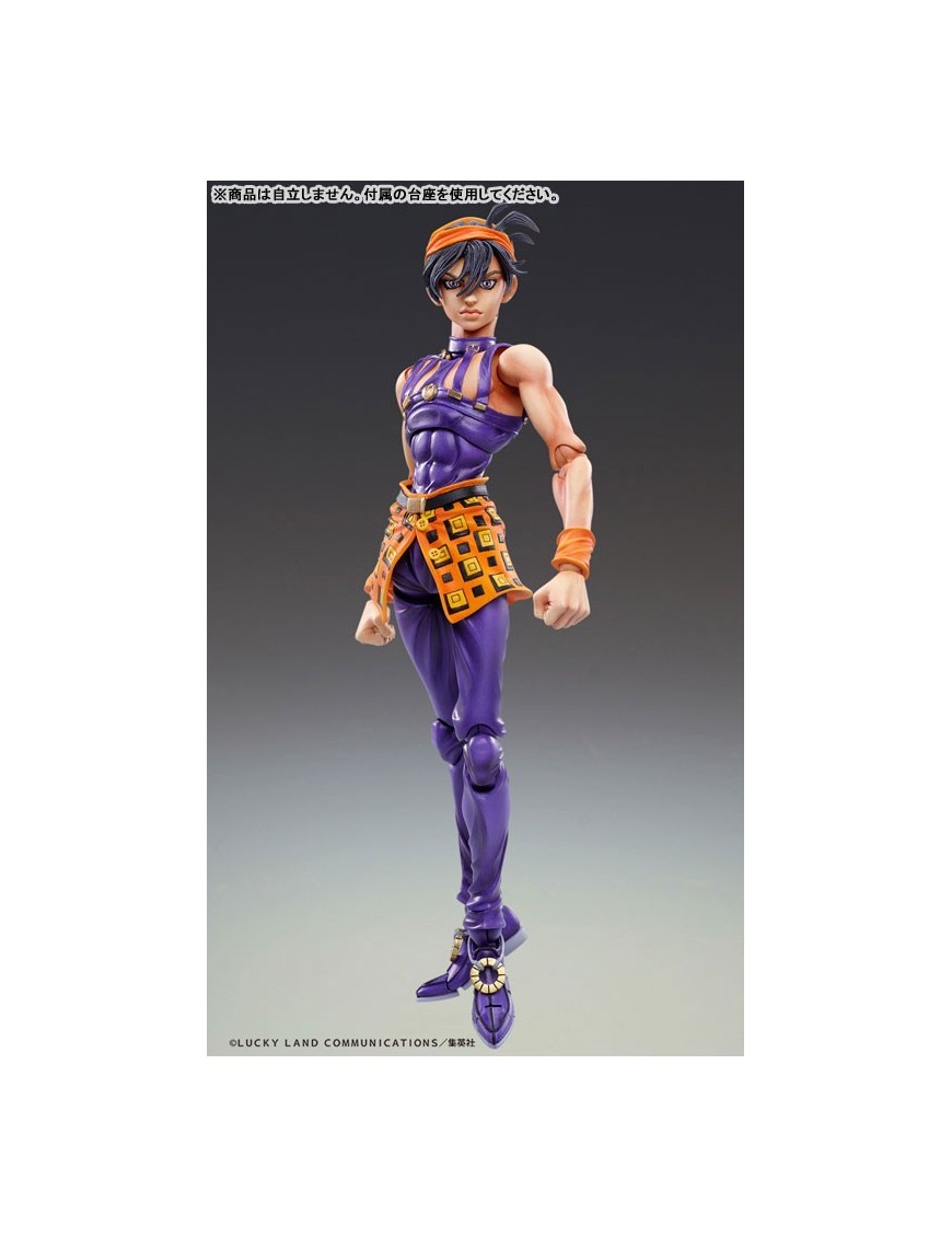 Medicos Super Action Statue JoJo's Bizarre Adventure Golden Wind Narancia Ghirga & Aerosmith Medicos Super Action Statue JoJo's Bizarre Adventure Golden Wind Narancia Ghirga & Aerosmith