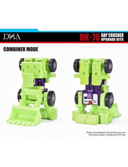 DNA Design DK-70 Upgrade Kits for Transformers The Movie Studio Series 86 Constructicon Bonecrusher