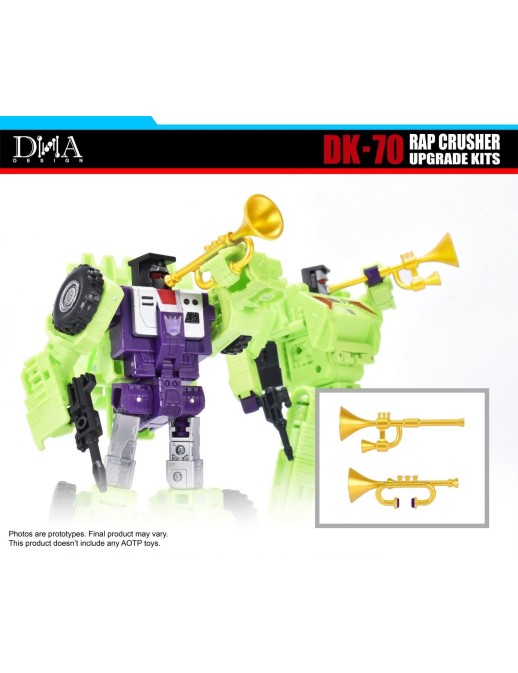 DNA Design DK-70 Upgrade Kits for Transformers The Movie Studio Series 86 Constructicon Bonecrusher