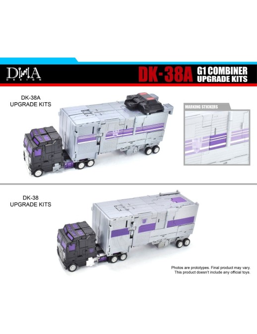 DNA Design DK-38A Upgrade Kit for Combiner Menasor G1
