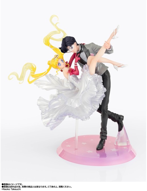 Bandai Figuarts Zero Chouette Sailor Moon Usagi & Tuxedo Mask Moonlight Glow Edition