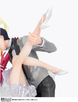 Bandai Figuarts Zero Chouette Sailor Moon Usagi & Tuxedo Mask Moonlight Glow Edition