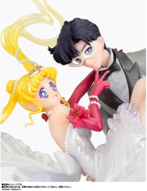 Bandai Figuarts Zero Chouette Sailor Moon Usagi & Tuxedo Mask Moonlight Glow Edition